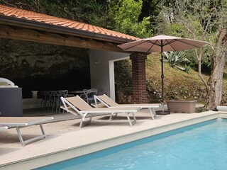 Villa Salò Grabación al aire libre 17