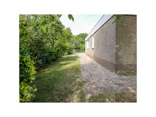 Seite des Hauses