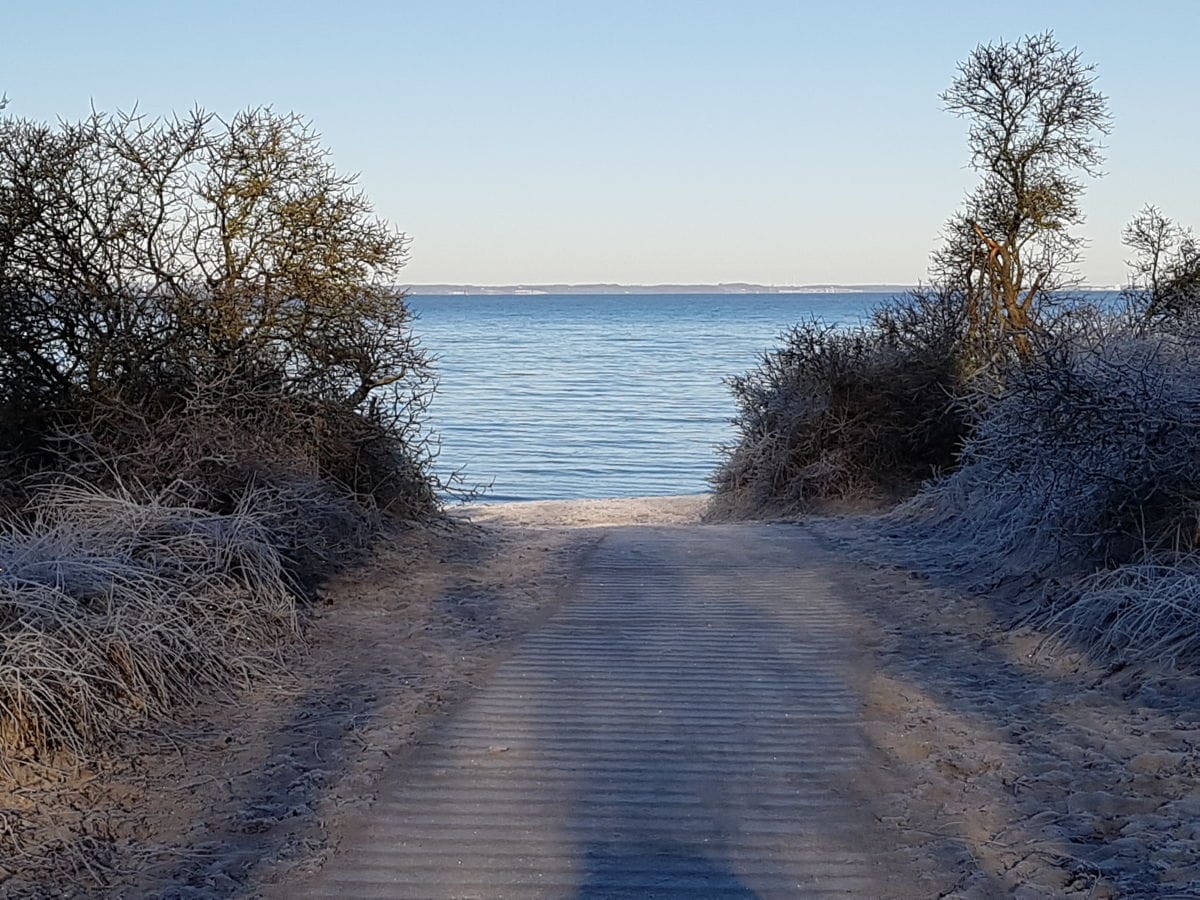 Weg zum Strand