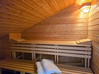 Wohnungseigene Sauna