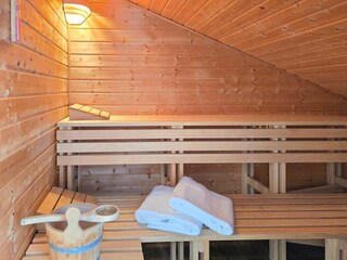 Wohnungseigene Sauna