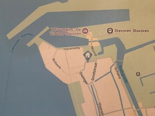 Lage des Ferienhauses in Stavoren am Dwinger