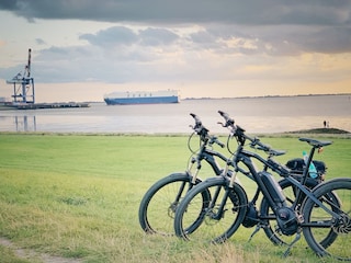 Fahrradtour am Deich