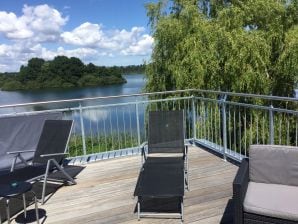 Ferienwohnung Residenz am Trammer See, Wohnung Seeblick