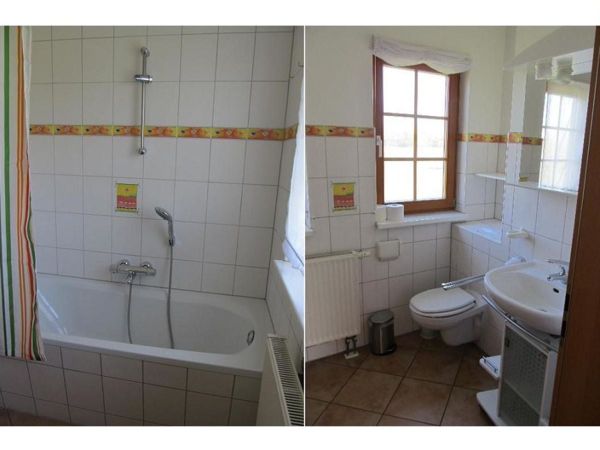 Die Badewanne mit Fensterblick läd zum Entspannen ein