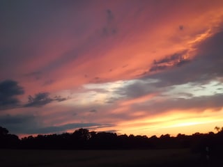Sonnenuntergang in Hasselberg