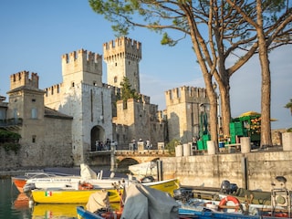 Sirmione mit dem Schloss