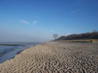 Strand und Meer im November