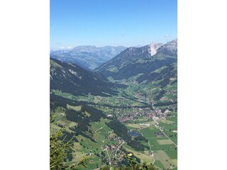 Lenk im  Simmental vom Oberlaubhorn aus