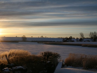 Ausblick im Schnee