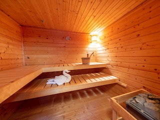 Entspannen Sie in der Sauna