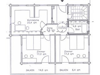 Maison de vacances Ultental Plan d'étage 22