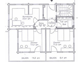 Vakantiehuis Ultental Grondplan 8