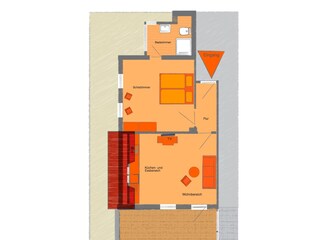 Ferienwohnung Ahrenshoop Grundriss 6