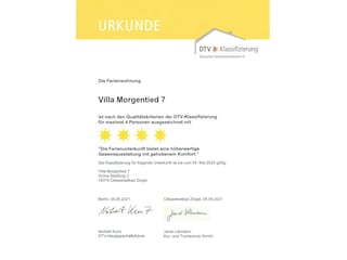 DTV 4 Sterne Klassifizierung