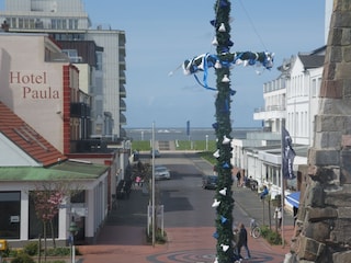 Ausblick bis aus Meer