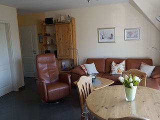 Sitzecke im Wohnzimmer