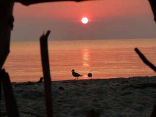 Abend am Weststrand