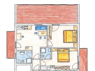 Appartamento per vacanze St. Jakob im Ahrntal Pianta del piano 20