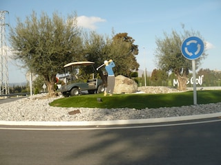 Einfahrt Mijas Golf