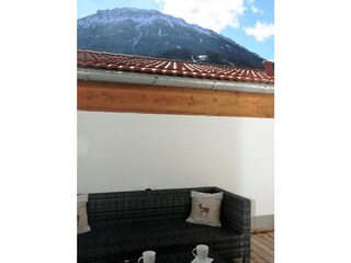 Terrasse mit Bergblick