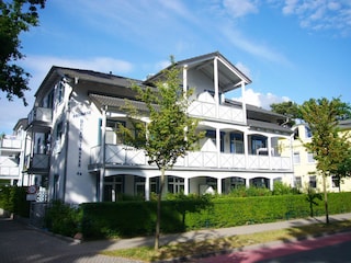 Die Residenz Dünenstraße in Binz.