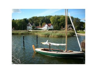 Ulnis Schlei am Bootsanleger