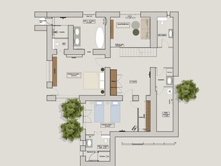 Villa Vence Pianta del piano 43