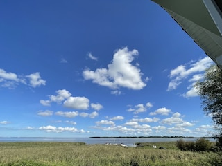 Blick aus dem Haus