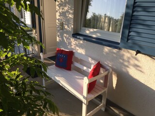 Balkon zum Innenhof