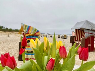 Strand direkt vor der Tür