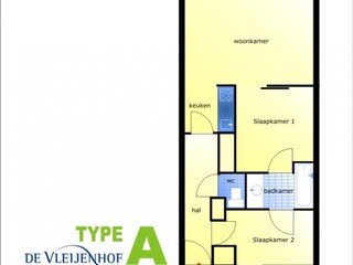 Appartamento Buren Pianta del piano 14