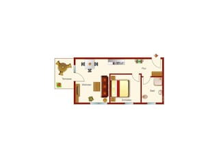 Ferienwohnung Prerow Grundriss 14