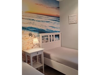 Schlafzimmer mit 2 Einzelbetten