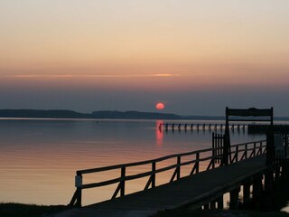 Sonnenuntergang in Wackerballig