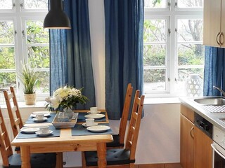 offene Küche mit Essbereich