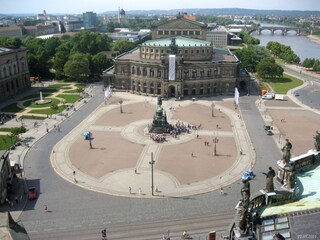 Dresden - Theaterplatz/Semperoper
