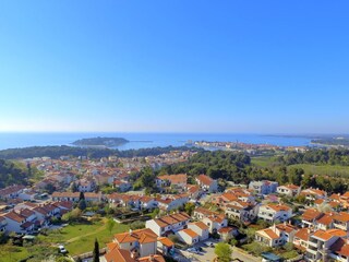 Blick auf die Umgebung in Porec