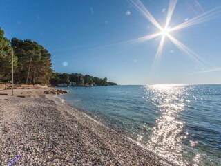 Strandbereiche in Porec