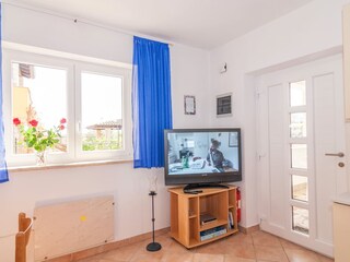 Fernsehecke im Wohnbereich