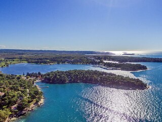 Badebuchten in Porec - Plava und Zelena Laguna
