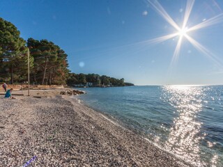 Strandimpression von Porec - Istrien