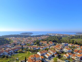 Die Umgebung von Villa California in Porec
