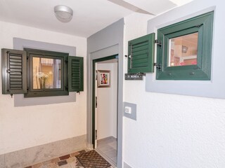 Eingangsbereich der Fewo St. Monica in Porec
