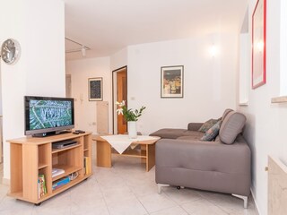 Fernsehecke im Wohnbereich
