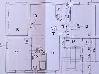 Appartamento per vacanze Porec Pianta del piano 21