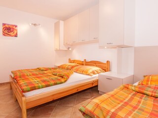 Schlafzimmer 2 mit 3 Betten