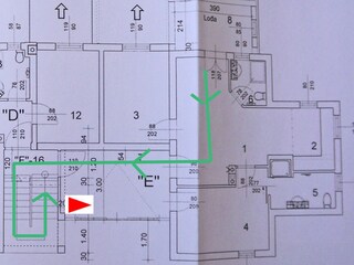 Appartamento per vacanze Porec Pianta del piano 21