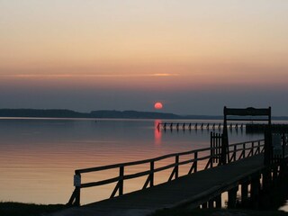 Sonnenuntergang in Wackerballig