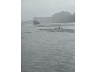 Nord-Ostsee-Kanal bei Wind und Wetter